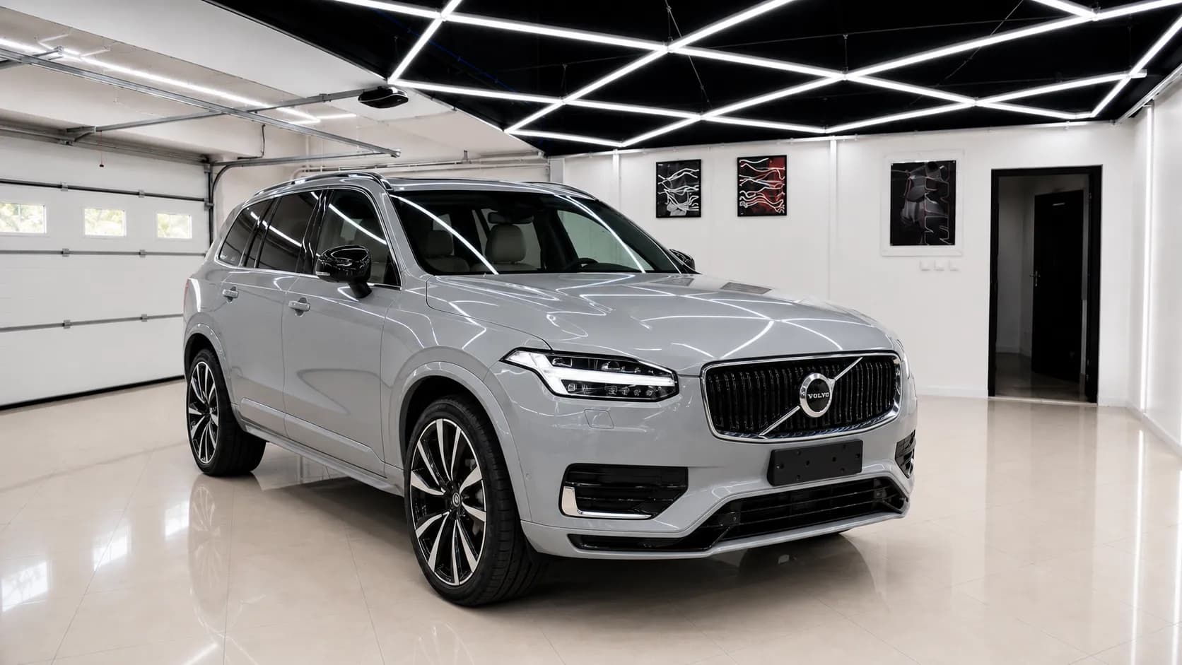 Volvo XC90 после керамической защиты кузова