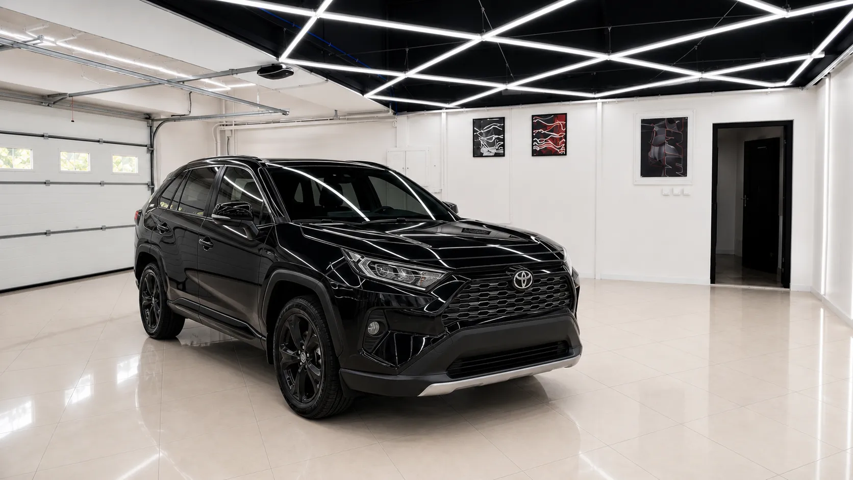 Toyota RAV4 после восстановительной полировки